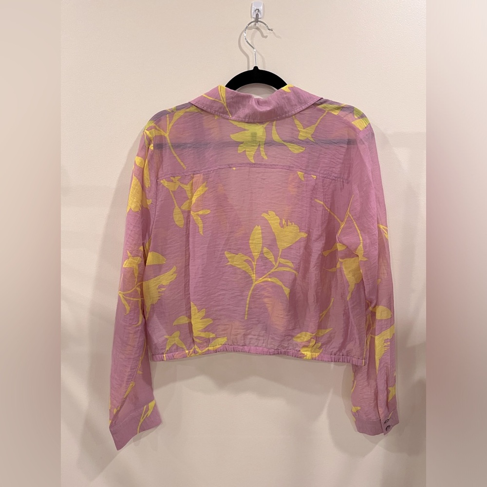 CABI Gauze Wrap Blouse Size M Style #6405 - Picture 5 of 6